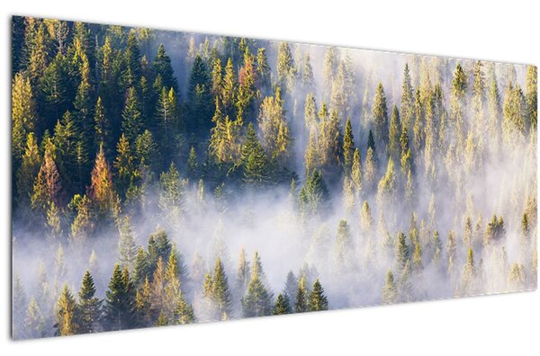 Tablou - Copac în ceață (120x50 cm)