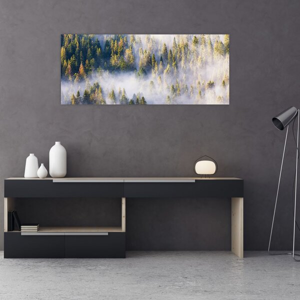 Tablou - Copac în ceață (120x50 cm)