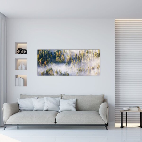 Tablou - Copac în ceață (120x50 cm)