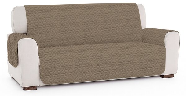 Cuvertură matlasată canapea 3 locuri două fețe – BEIGE GRAY