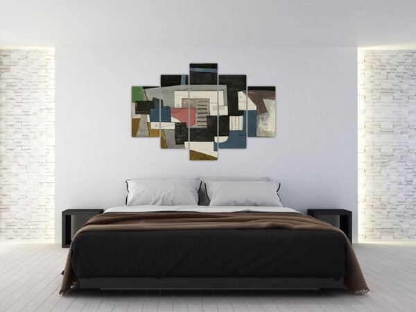 Tablou - Abstracție cubism (150x105 cm)