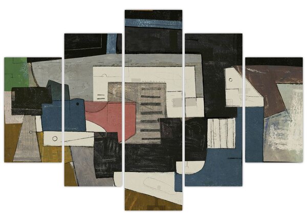 Tablou - Abstracție cubism (150x105 cm)