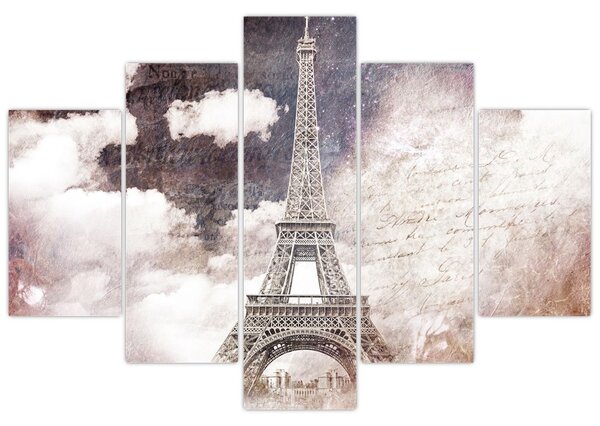 Tablou - Turnul Eiffel, Paris, Franța (150x105 cm)