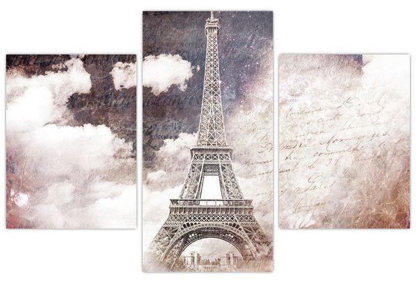 Tablou - Turnul Eiffel, Paris, Franța (90x60 cm)