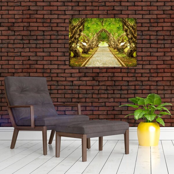 Tablou - Tunel viu din plumeria (70x50 cm)