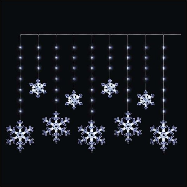 Instalație luminoasă LED de exterior 131xLED/1,6m IP44 alb rece