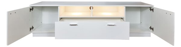 Mobilier living Kerimov (alb ultra lucios). Promo -13%. 1082824