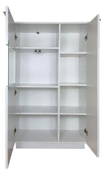 Mobilier living Kerimov (alb ultra lucios). Promo -13%. 1082824