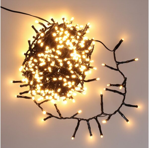 BRILAGI - Ghirlandă LED exterioară de Crăciun, 400 LED, 13 m, IP44, alb cald