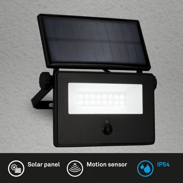Brilo - Reflector solar LED cu senzor LED/5W/5,5V IP54 1200 mAh