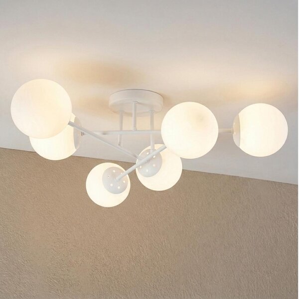 Lustră aplicată MALENA 6xE14/5W/230V albă