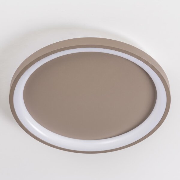 BRILAGI - Plafonieră LED dimabilă FALCON SLIM LED/42W/230V bej + telecomandă
