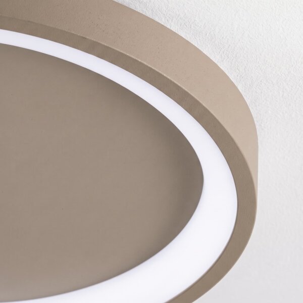 BRILAGI - Plafonieră LED dimabilă FALCON SLIM LED/42W/230V bej + telecomandă
