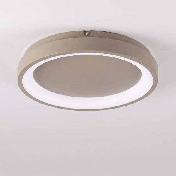 BRILAGI - Plafonieră LED dimabilă FALCON SLIM LED/42W/230V bej + telecomandă