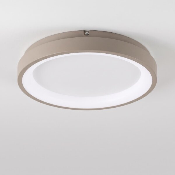 BRILAGI - Corp de iluminat LED de tavan dimabil FALCON SLIM LED/42W/230V alb/bej + telecomandă