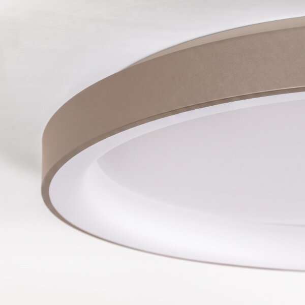 BRILAGI - LED dimabil plafonieră FALCON II LED/108W/230V alb/bej + telecomandă