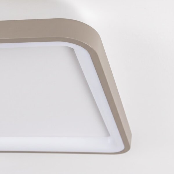 BRILAGI - LED plafonieră cu dimmer FALCON SLIM LED/50W/230V alb/bej + telecomandă