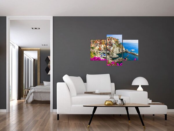 Tablou - Satul italian Manarola (90x60 cm)