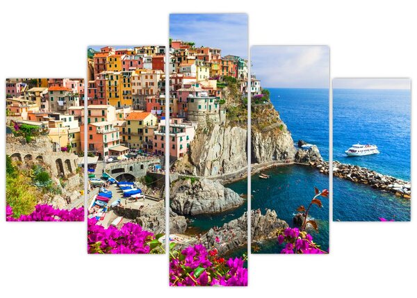 Tablou - Satul italian Manarola (150x105 cm)