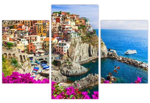 Tablou - Satul italian Manarola (90x60 cm)