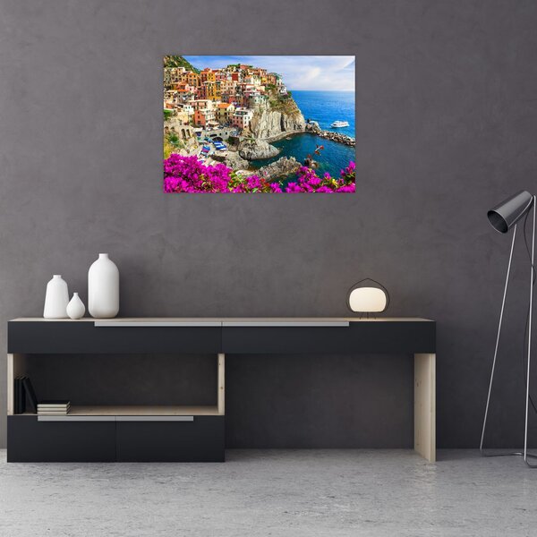 Tablou - Satul italian Manarola (70x50 cm)