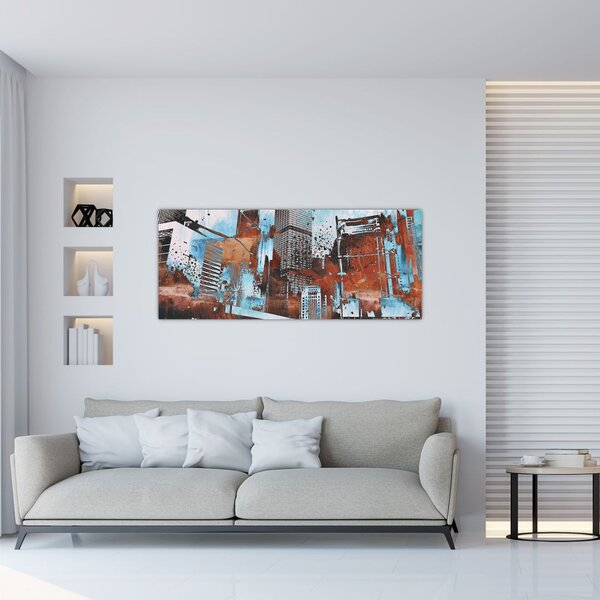 Tablou - Zgârie-nori (120x50 cm)