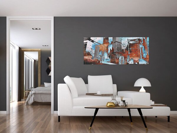 Tablou - Zgârie-nori (120x50 cm)