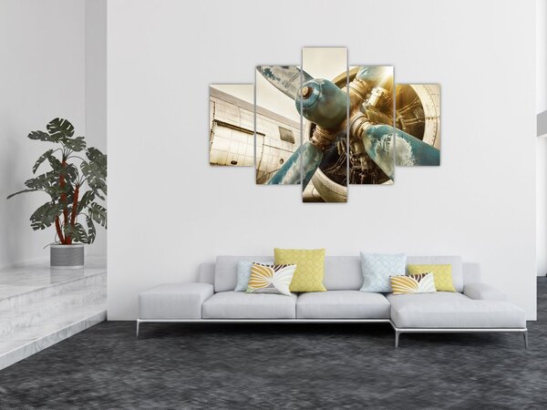 Tablou - Elice de avion vechi (150x105 cm)
