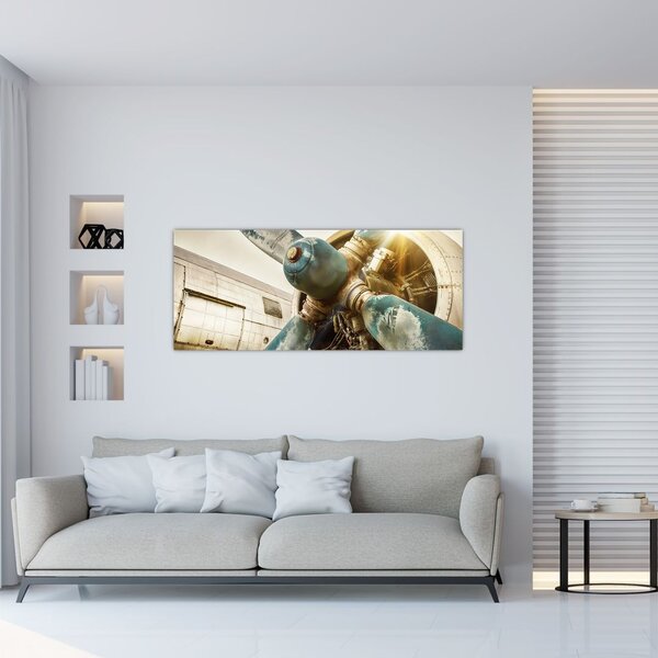 Tablou - Elice de avion vechi (120x50 cm)