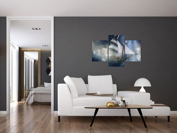 Tablou - Corabia fantomelor (90x60 cm)