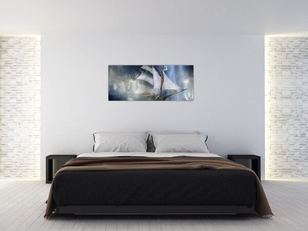 Tablou - Corabia fantomelor (120x50 cm)