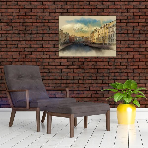 Tablou - Râul Moyka, Sankt Petersburg, Rusia (70x50 cm)