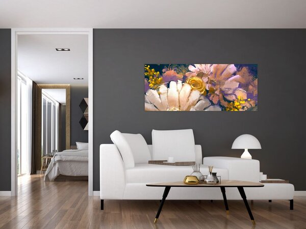 Tablou - Flori (120x50 cm)