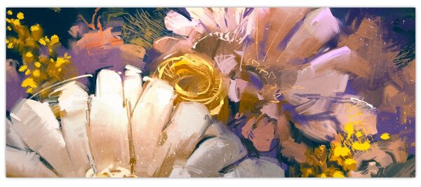 Tablou - Flori (120x50 cm)