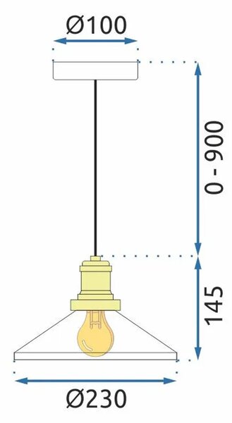 Lampă de tavan APP1172-1CP White