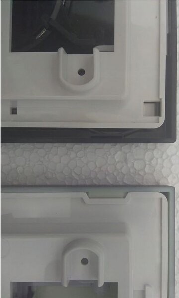 Cersanit Presto - Buton pentru modulul Cersanit Aqua, Link, Hi-tec, Hit, negru mat, K97-418