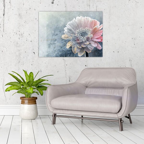 Tablou - Floare de iarnă (70x50 cm)