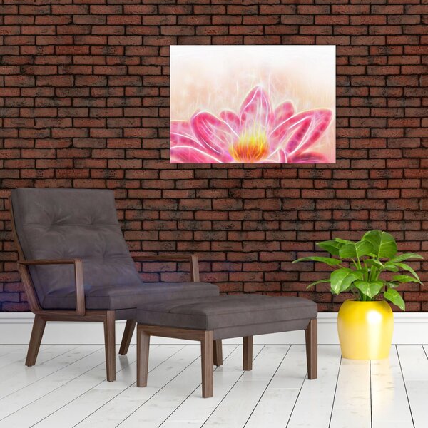 Tablou - Floare de lotus (70x50 cm)