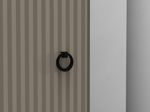 Dulap de haine Demandaron 3 (taupe + stejar silverjack) . 1116805