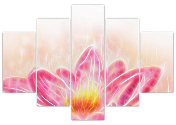 Tablou - Floare de lotus (150x105 cm)