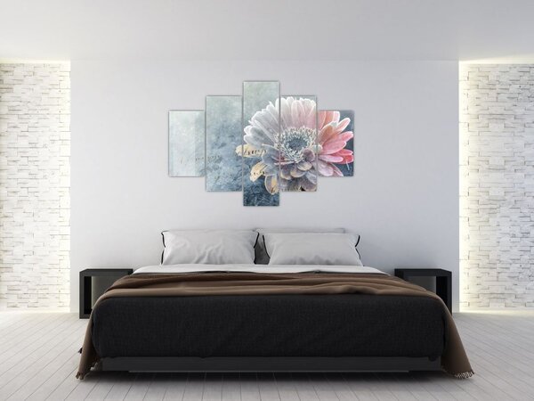 Tablou - Floare de iarnă (150x105 cm)