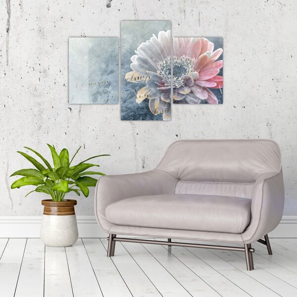 Tablou - Floare de iarnă (90x60 cm)