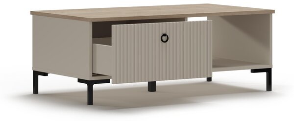 Măsuță de cafea Demandaron (taupe + stejar silverjack) . 1116811