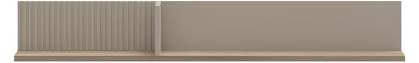 Raft de perete Demandaron (taupe + stejar silverjack) . 1116810