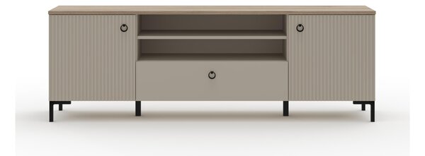 Masă TV Demandaron 2 (taupe + stejar silverjack) . 1116814