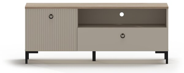 Masă TV Demandaron 1 (taupe + stejar silverjack) . Promo -6%. 1116813