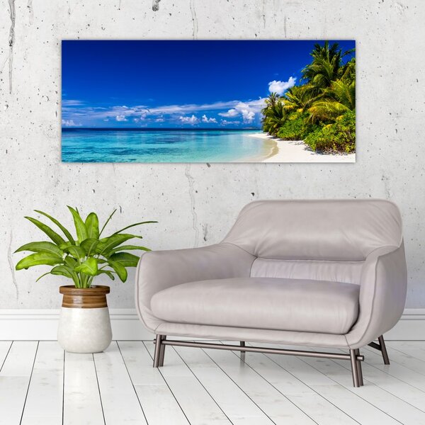 Tablou - Plaja tropicală (120x50 cm)