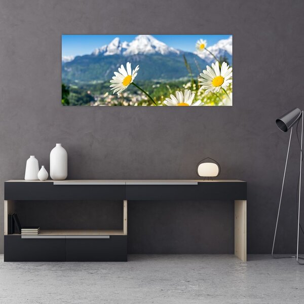 Tablou - Primăvara în Alpi (120x50 cm)