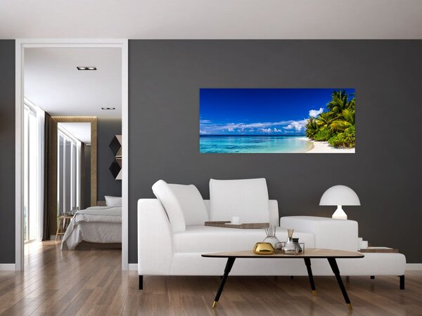 Tablou - Plaja tropicală (120x50 cm)