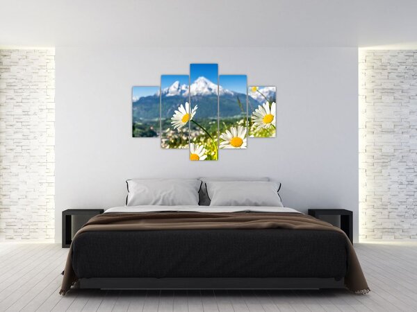 Tablou - Primăvara în Alpi (150x105 cm)